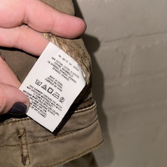 Anthropologie Hei Hei Cropped Utility Jacket Small Military Style xs distressed - Picture 7 of 8